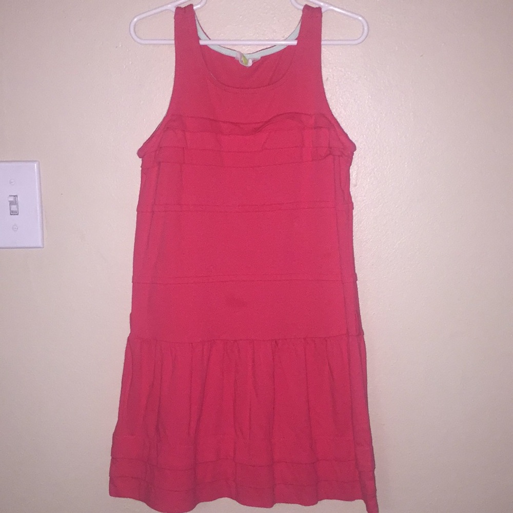 Crazy 8 Girls Red Ruffle Dress